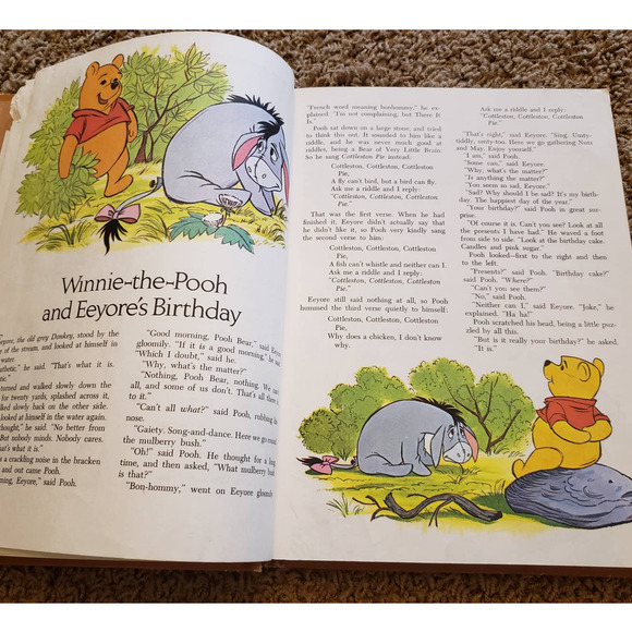 1970s Walt Disney Fantasy On Parade Illustrations Golden Press Childrens Stories - Picture 8 of 11